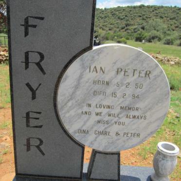 FRYER Ian Peter 1950-1994