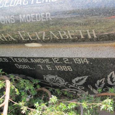 FOURIE Maria Elizabeth 1914-1986