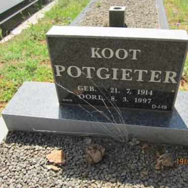 POTGIETER Koot 1914-1997