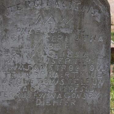 SNIBBE Rachel Cerlotha 1852-193?