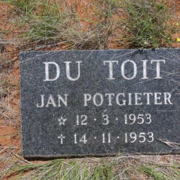 TOIT Jan Potgieter, du 1953-1953
