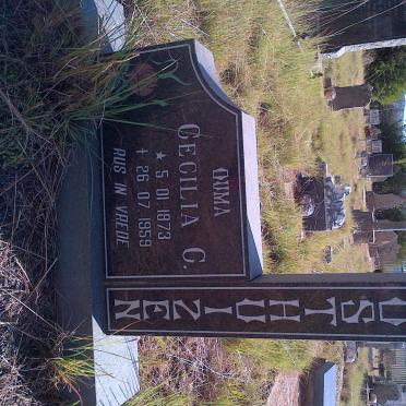 Free State, KESTELL, Main cemetery