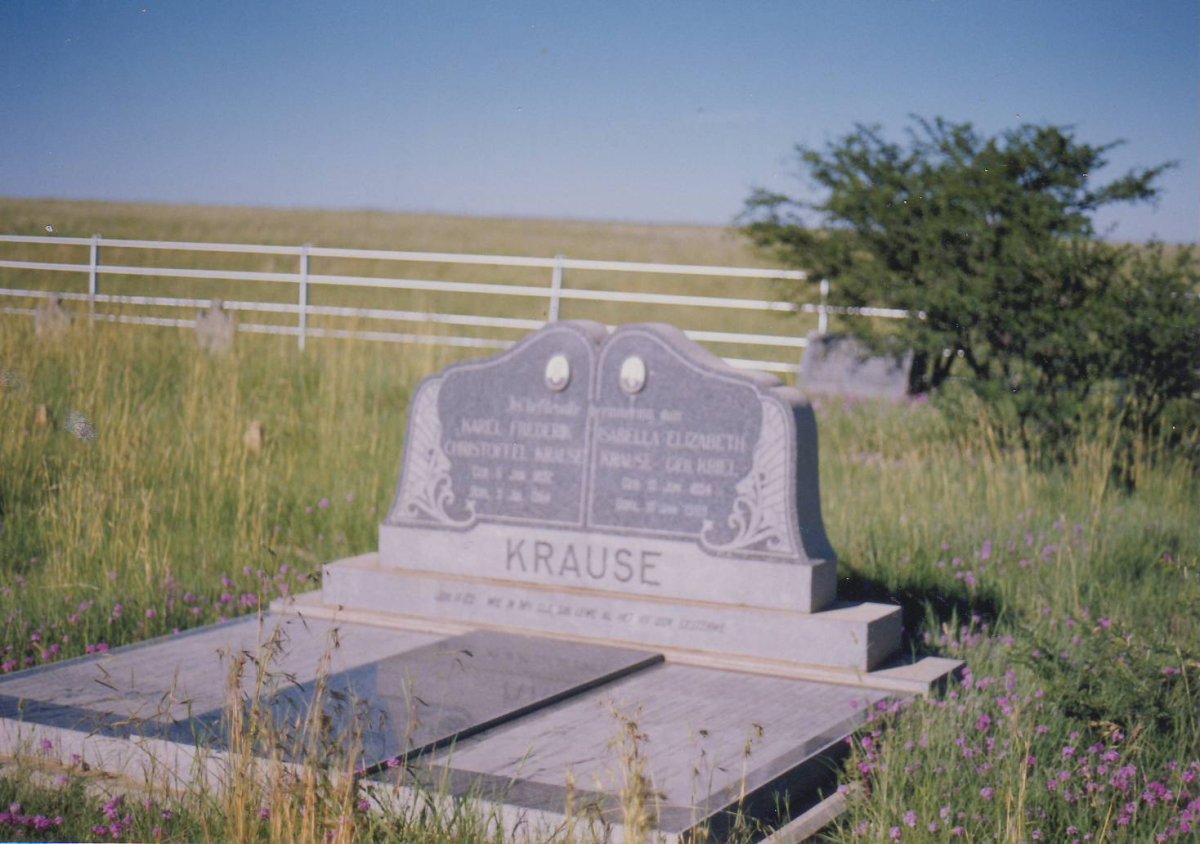 KRAUSE Karel Frederik Christoffel 1892-1964 & Isabella Elizabeth KRIEL 1894-1989