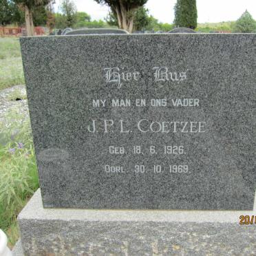 COETZEE J.P.L. 1926-1969