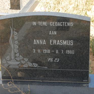 ERASMUS Anna 1918-1980