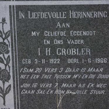 GROBLER I.H. 1922-1966