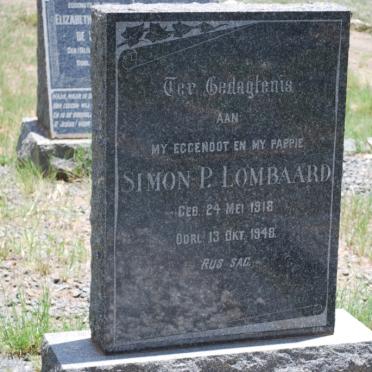 LOMBAARD Simon P. 1918-1948