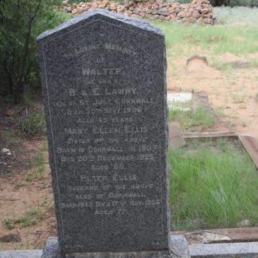 LAWRY Walter -1906 :: ELLIS Peter 1849-1926 &amp; Mary Ellen LAWRY 1857-1925