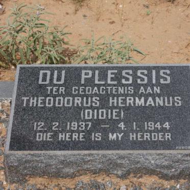 PLESSIS Theodorus Hermanus, du 1937-1944