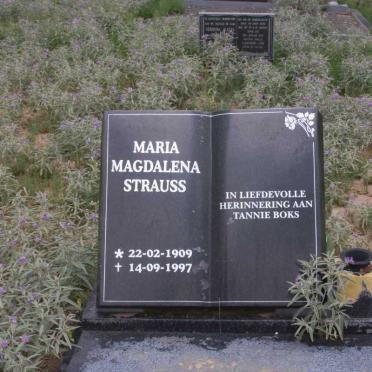 STRAUSS Maria Magdalena 1909-1997