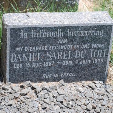 TOIT Daniel Sarel, du 1887-1946