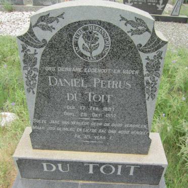 TOIT Daniel Petrus du 1887-1957