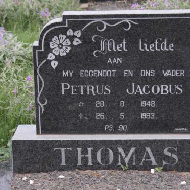 THOMAS Petrus Jacobus 1948-1993