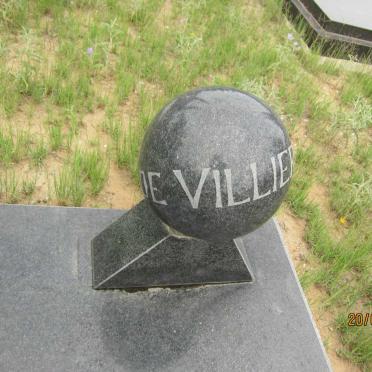 VILLIERS Izak Ferdinand, du 1913-1975