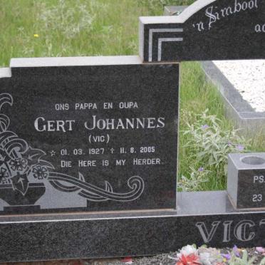 VICTOR Gert Johannes 1927-2005