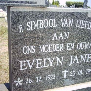 BARNARD Evelyn Jane 1922-1998