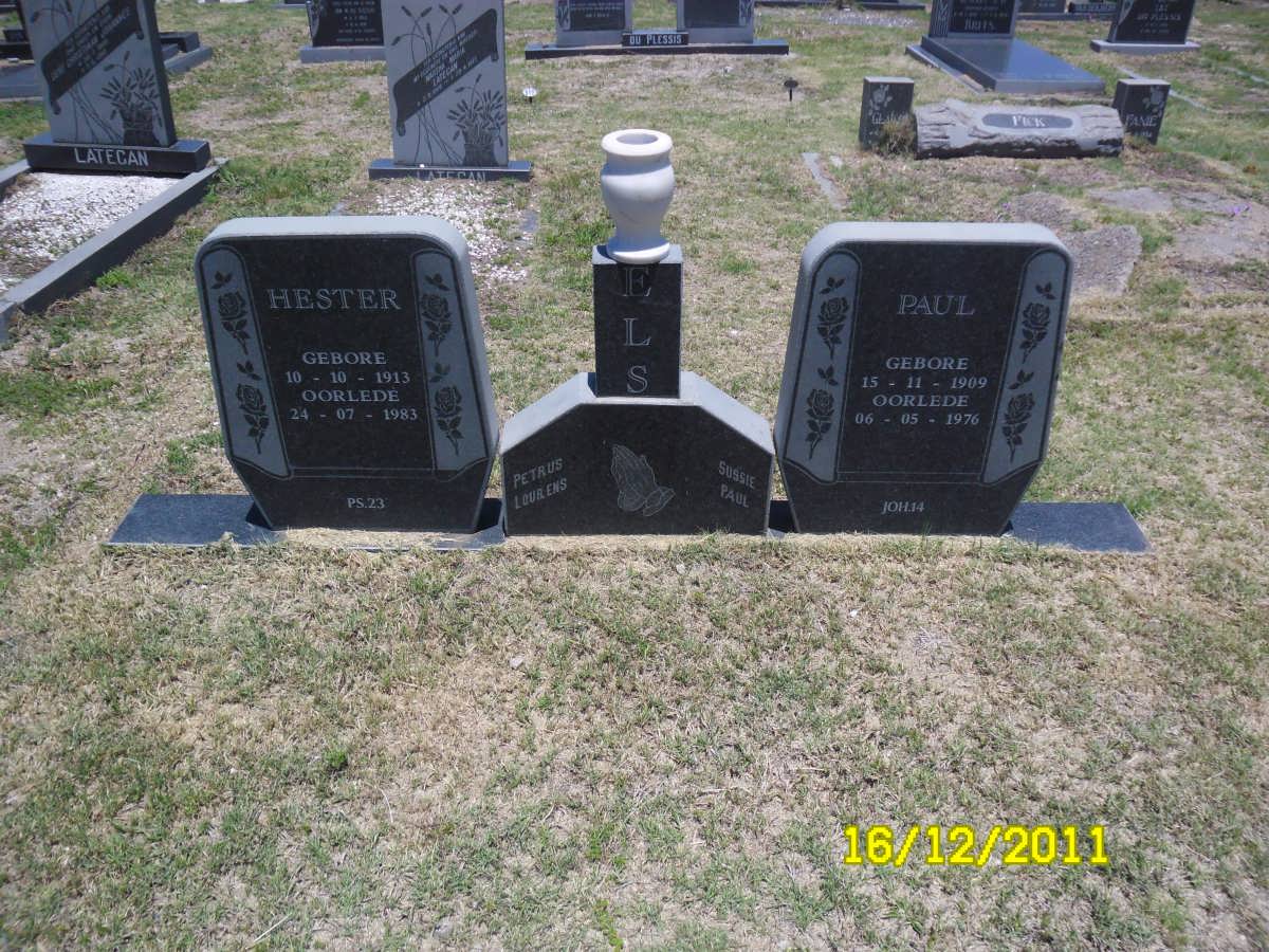 ELS Paul 1909-1976 & Hester 1913-1983
