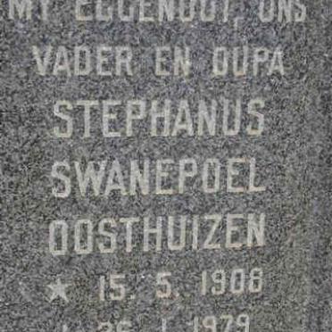 OOSTHUIZEN Stephanus Swanepoel 1908-1979