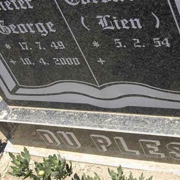 PLESSIS Pieter George, du 1949-2000 &amp; Caroliena 1954-