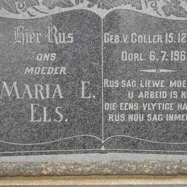 ELS Maria E. 1885-1961
