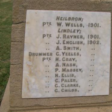 Memorial to the soldiers from HEILBRON