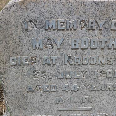 BOOTH May -1901
