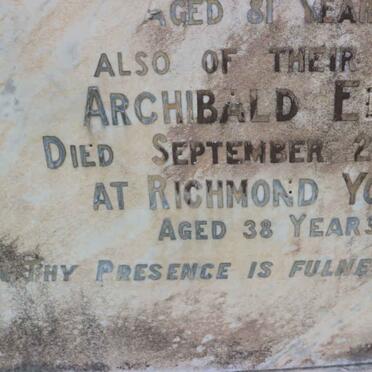 HILL Hugh Handley 1874-1925 &amp; Millicent Agnes SHAW -1953 :: HILL Archibald Edgar -1939