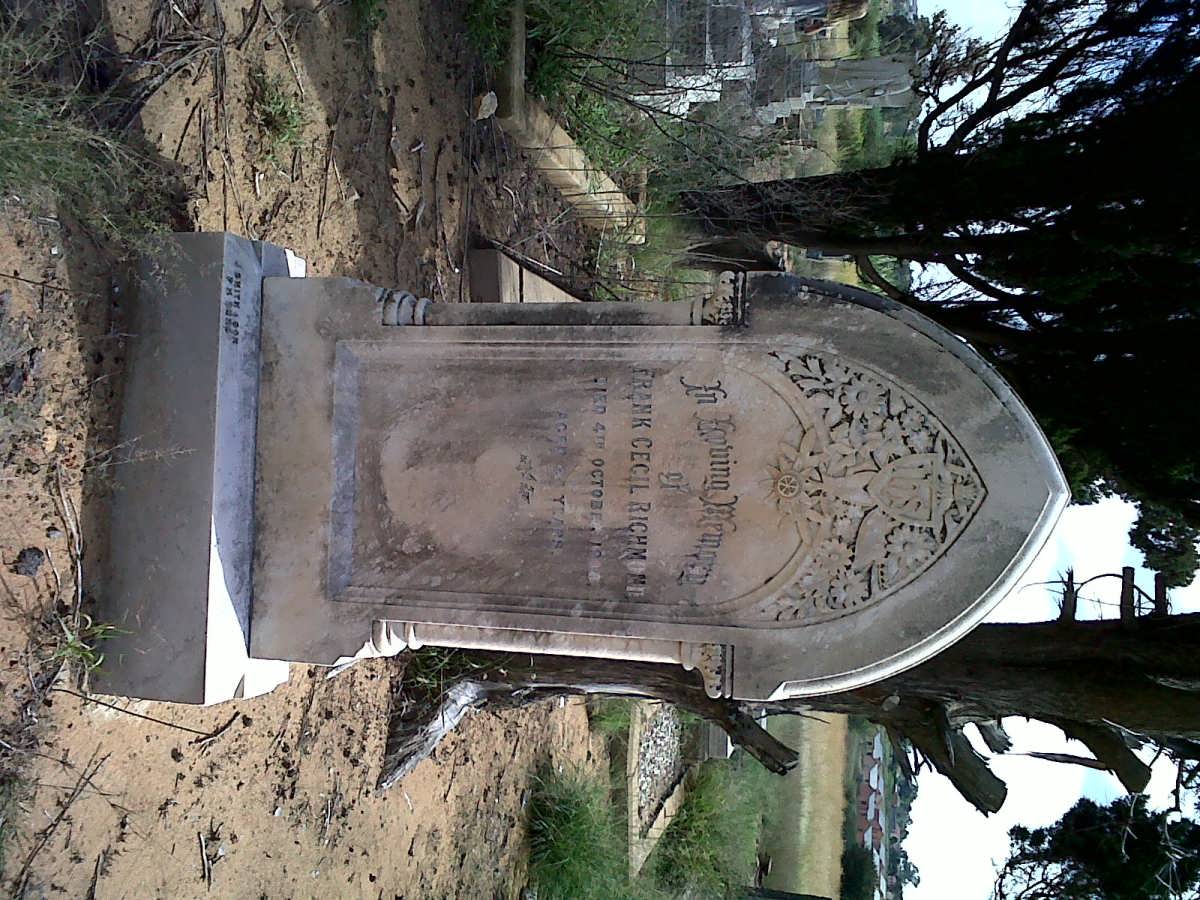 RICHMOND Frank Cecil -1908