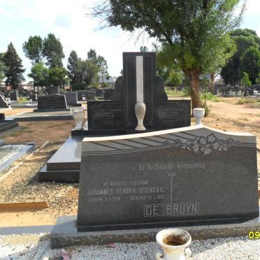 BRUYN Johannes Hendrik Odendaal, de 1914-1971
