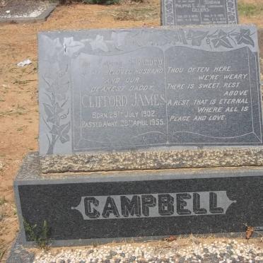 CAMPBELL Clifford James 1902-1955