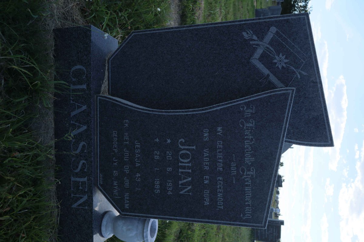 CLAASSEN Johan 1934-1995