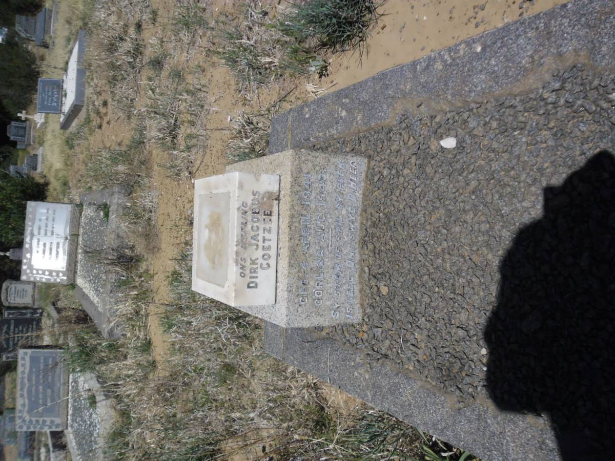 COETZEE Dirk Jacobus 1941-1943