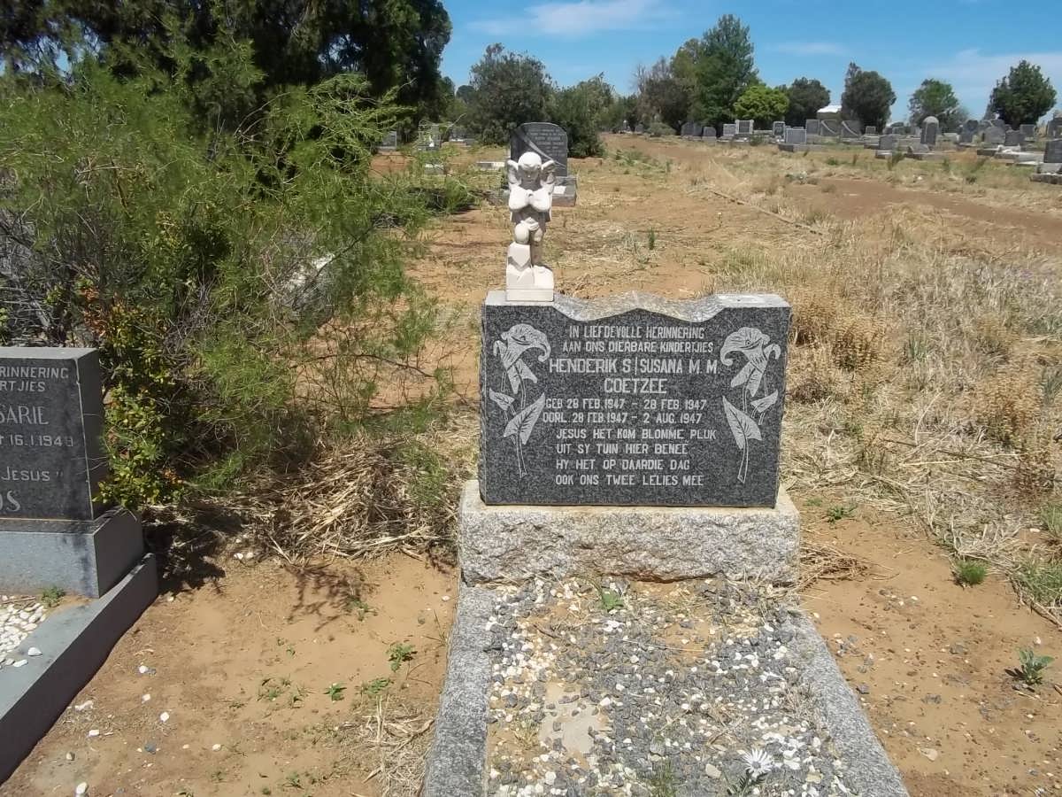 COETZEE Hendrik S. 1947-1947 :: COETZEE Susanna M.M. 1947-1947