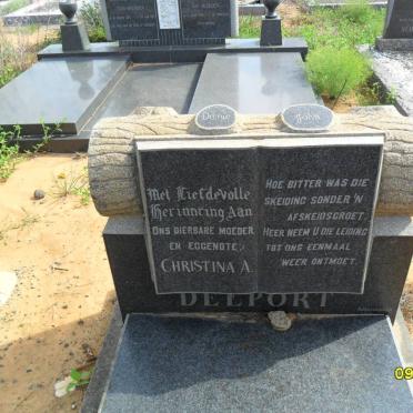 DELPORT Christina A.