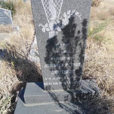 DROTSKIE Johannes Petrus 1901-1979