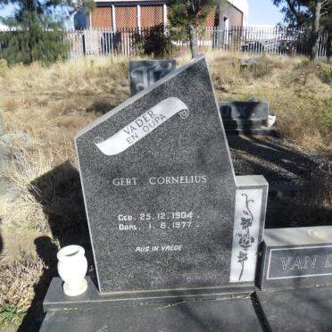 DYK Gert Cornelius, van 1904-1977