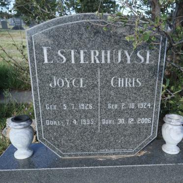 ESTERHUYSE Chris 1924-2006 &amp; Joyce 1926-1995