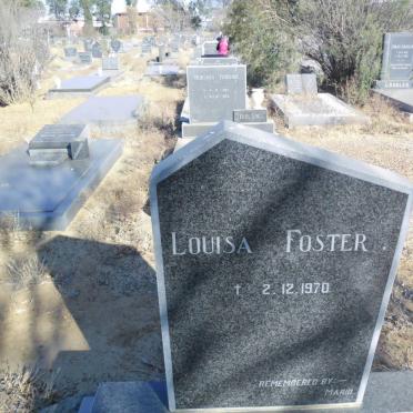 FOSTER Louisa -1970