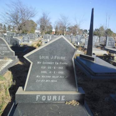 FOURIE Louis J. 1910-1968