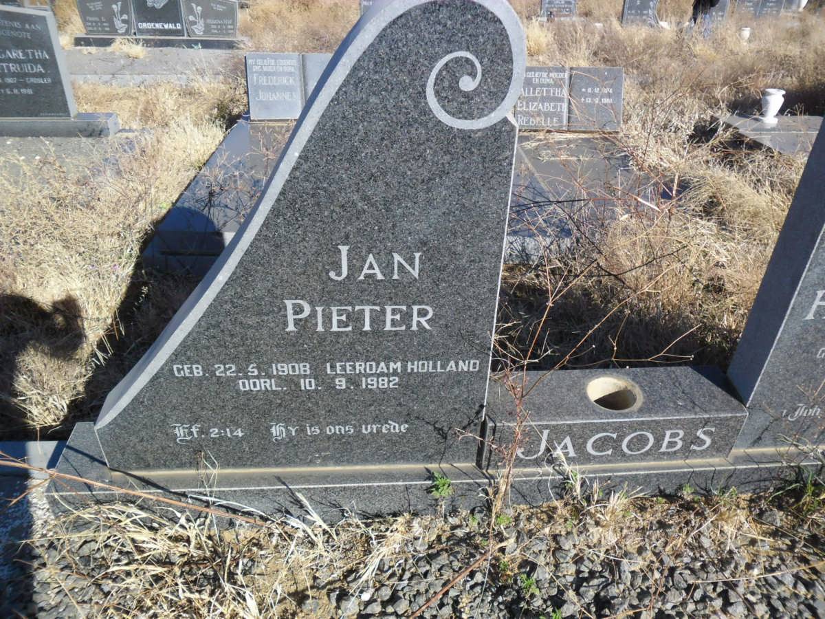 JACOBS Jan Pieter 1908-1982