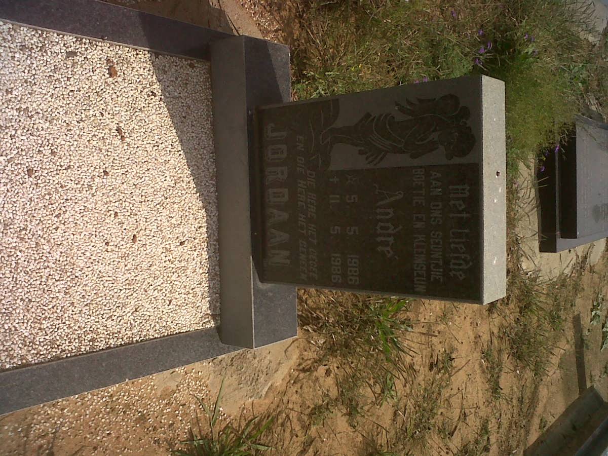 JORDAAN Andre 1986-1986
