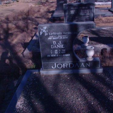 JORDAAN D.J. 1910-1989