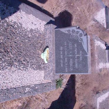 JORDAAN Gert A.J. 1928-1964