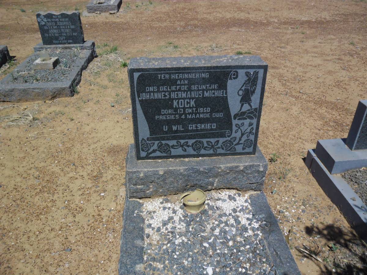 KOCK Johannes Hermanus Michiel -1950