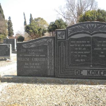 KOKER Willem Cornelius, de 1876-1957