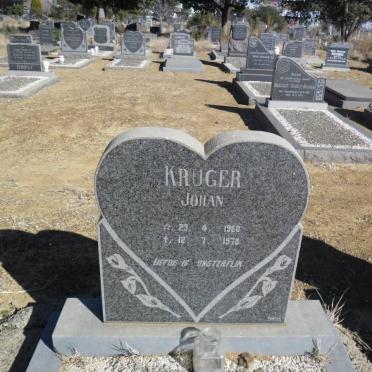 KRUGER Johan 1960-1976