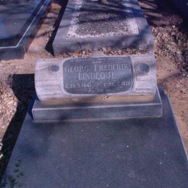 LINDEQUE Georg Frederik 1941-1970