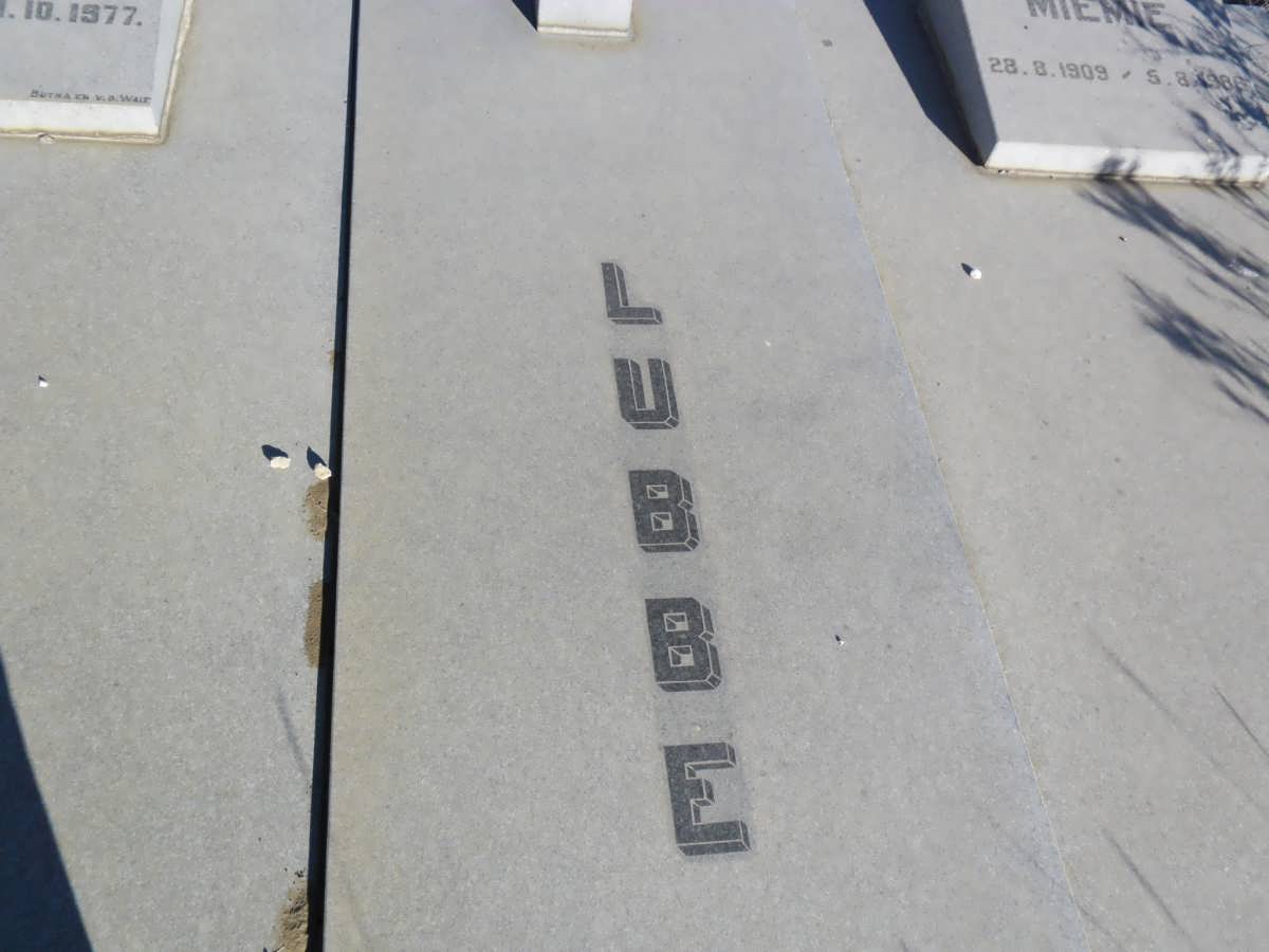 LUBBE Danie 1911-1977 & Miemie 1909-1986