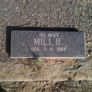MARAIS Harold Travers 1898-1964 &amp; Millie -1968