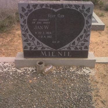 MIENIE Jan W. 1904-1962
